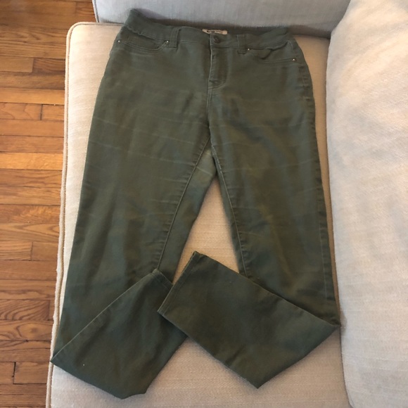 Blue Spice Green Pants - Picture 2 of 3